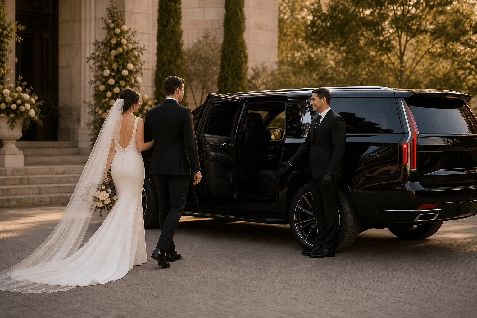 Weddings chauffeur service